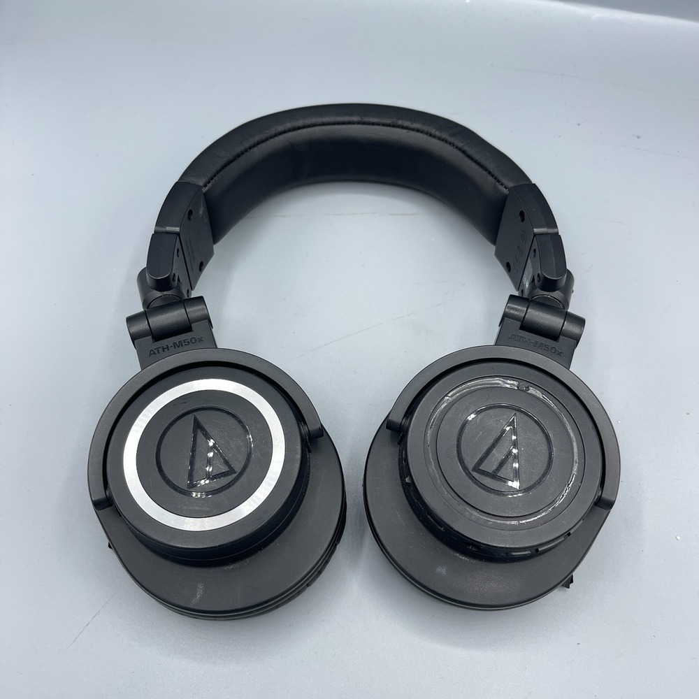 Audio-Technica ATH-M50x Professional Studio Monitor Headphones For Parts Only